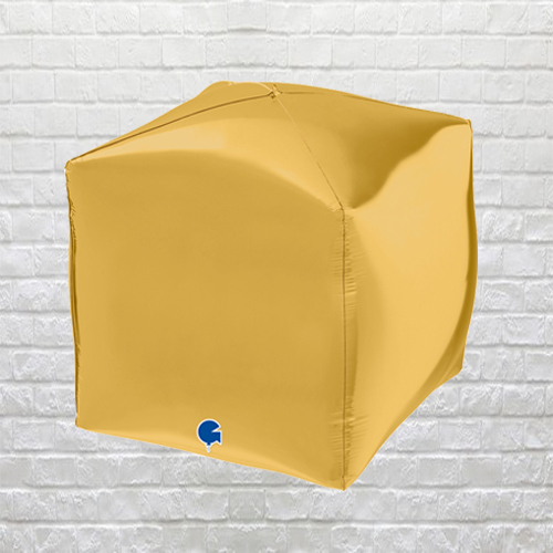 Gold Square Balloon