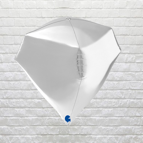 Silver Gem Balloon