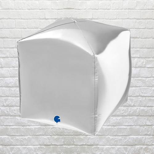 Silver Square Balloon