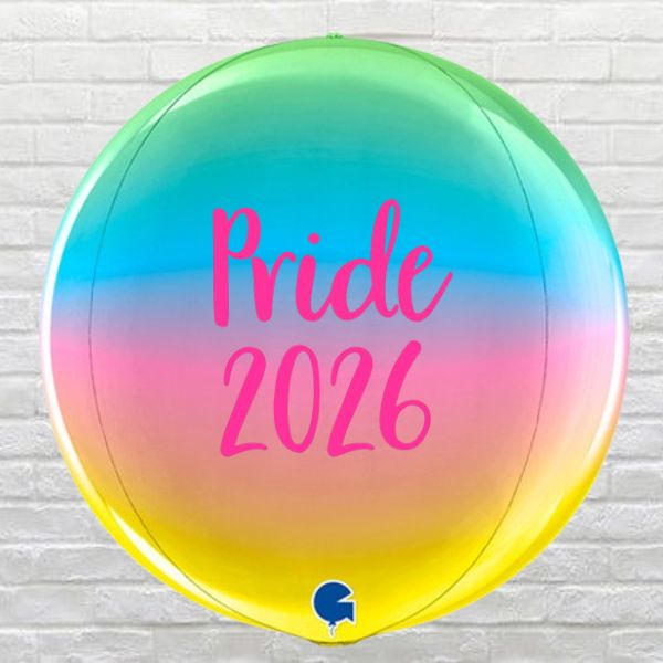 Personalised Pride Globe 2026
