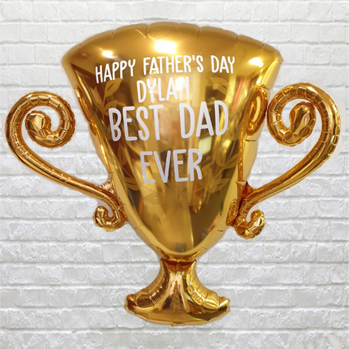 Best Dad Ever Trophy Personalised