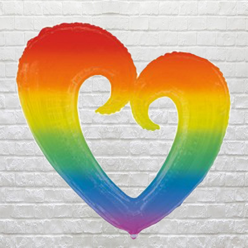 rainbow heart