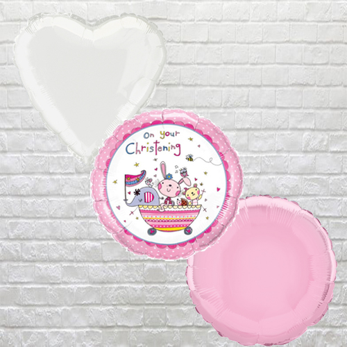 christening toys pink