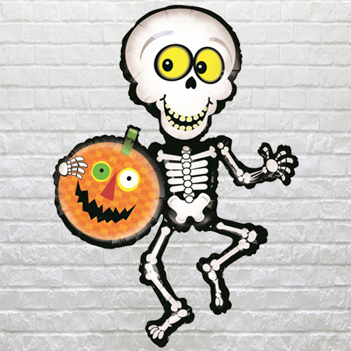 dancing skeleton