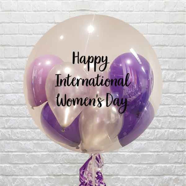 IWD Purple Bubble Balloon