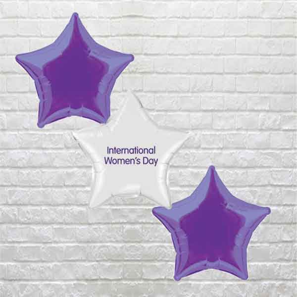 IWD White Star Foil Bouquet