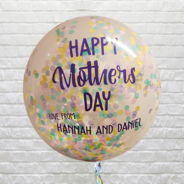 Multi Colour Confetti Bubble
