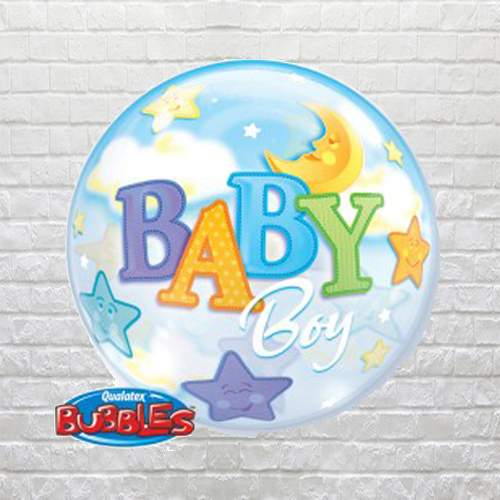 Baby Boy Bubble Balloon