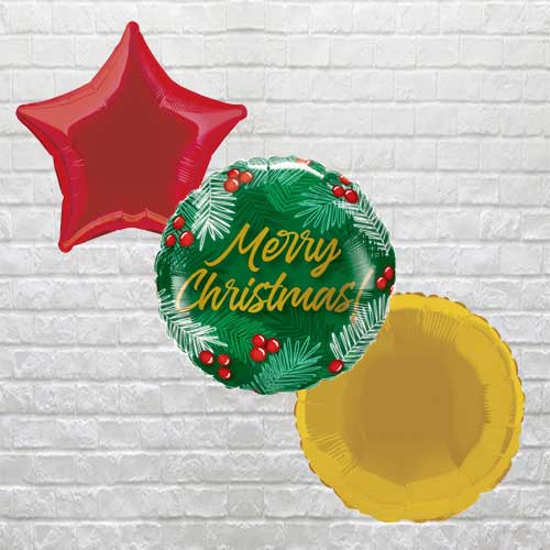 Christmas Green Berries Bouquet