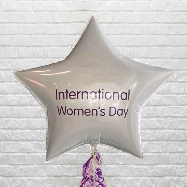 IWD Large White Star Foil