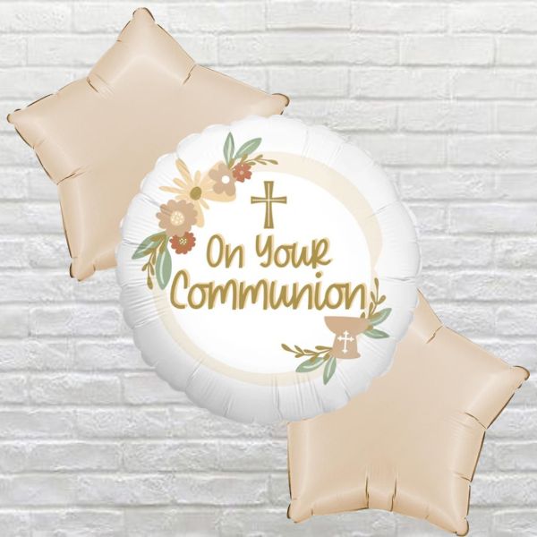 Communion Bouquet Cream