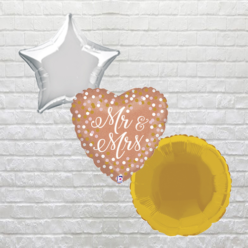 Mr. and Mrs. Gold Heart