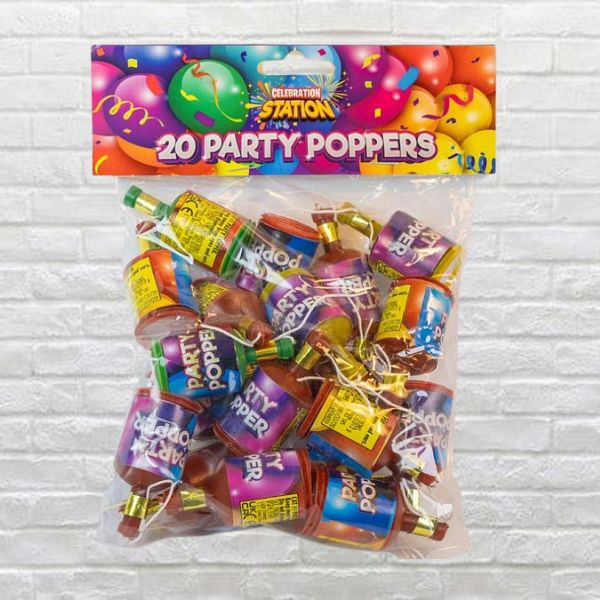 Party Poppers (20 Pack)