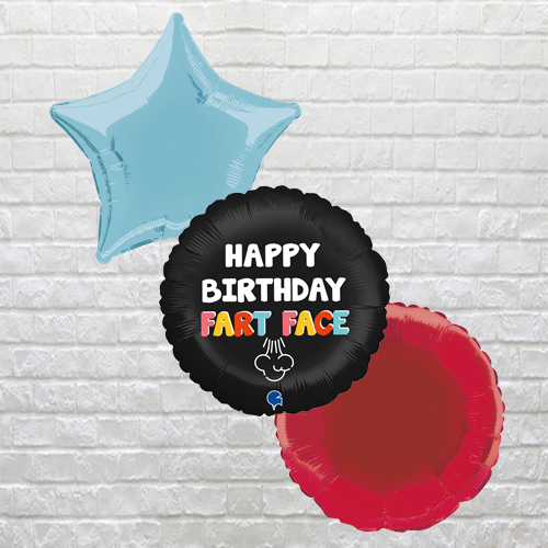Happy Birthday Fart Face Bouquet