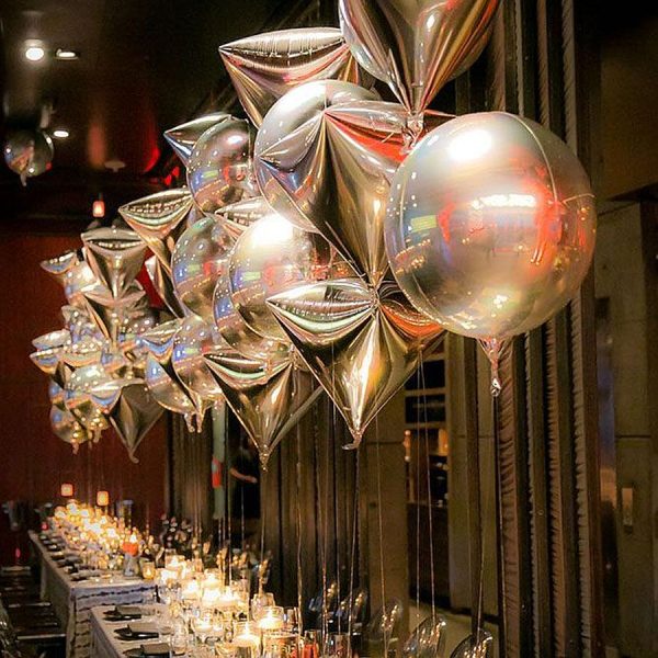 Globes, Gems, Cube Balloon Bouquets