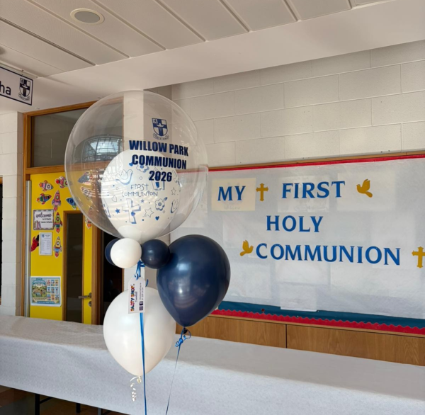 Personalised Bubble Balloon Communion