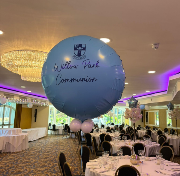 Foil Personalised Balloon Communion