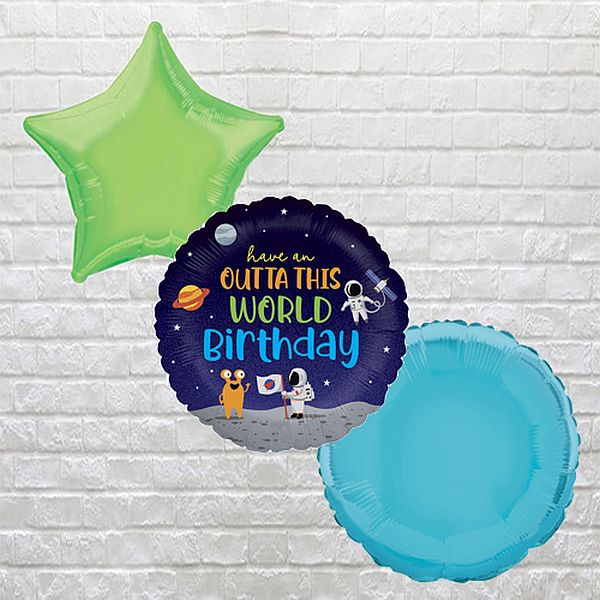 Outta this World Birthday Bouquet