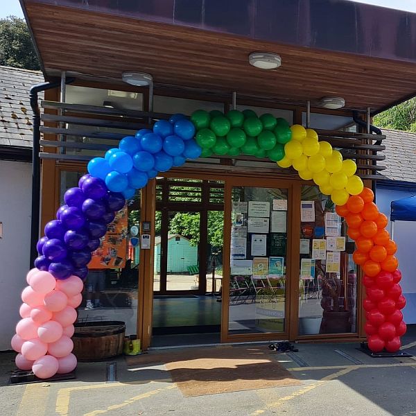 Pride Rainbow Arch