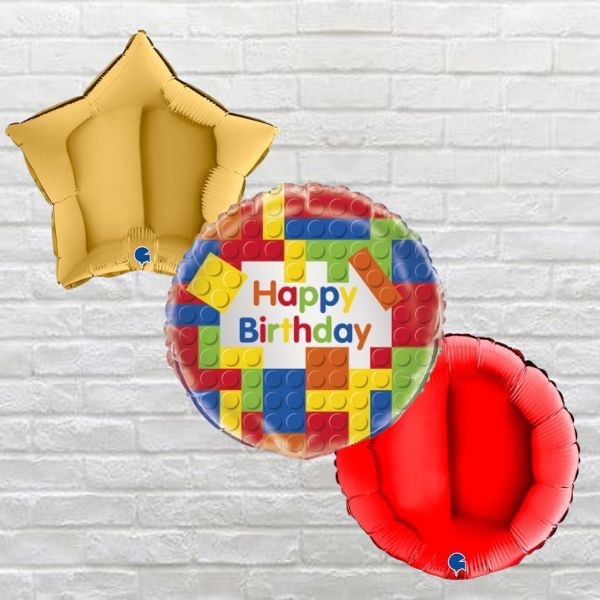 Building Blocks Birthday Bouquet