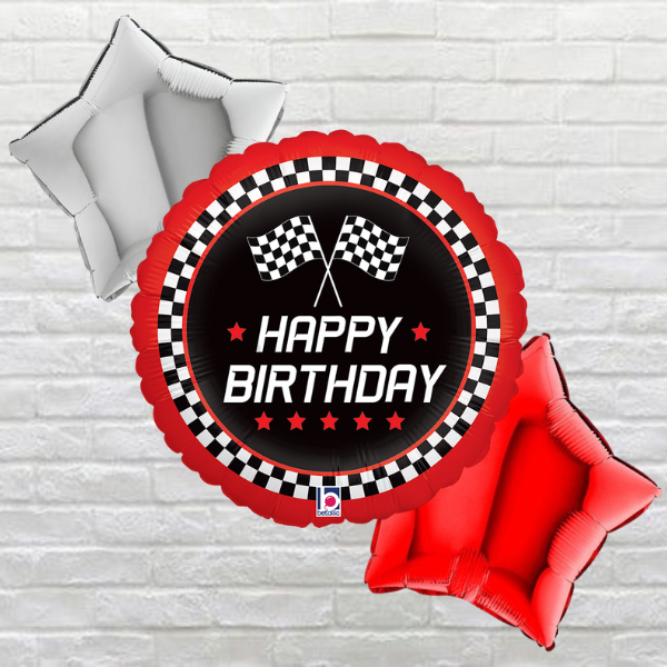 Checker Flag Birthday Bouquet