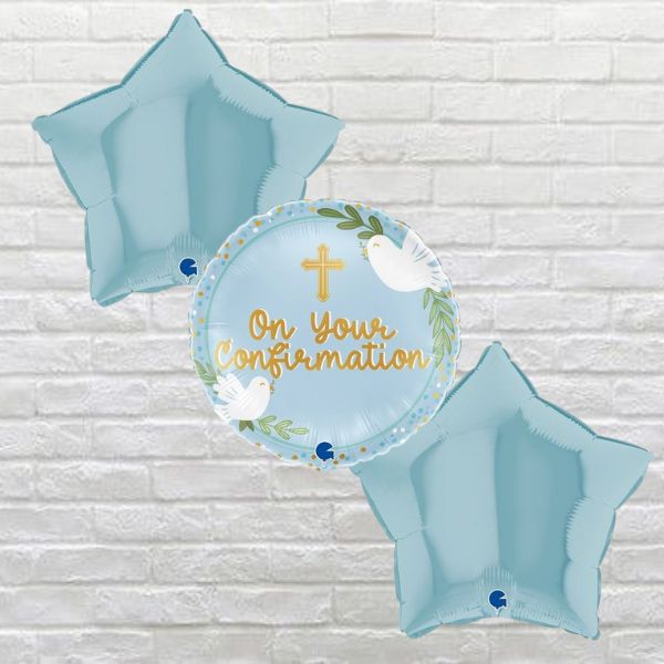 On Your Confirmation Bouquet - Blue