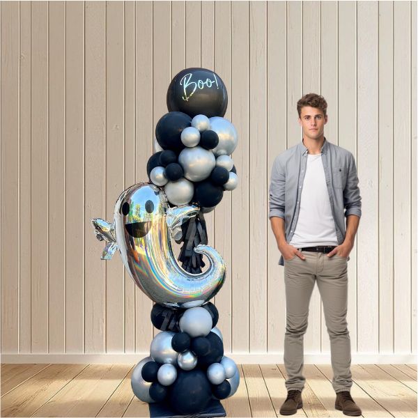 Ghost Halloween Balloon Party Stand