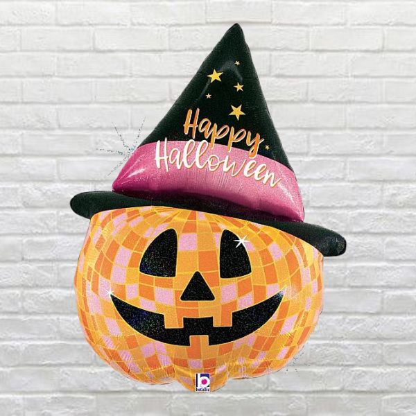 Disco Halloween Jack O Lantern