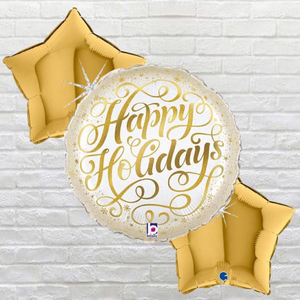 Glistening Happy Holidays Bouquet