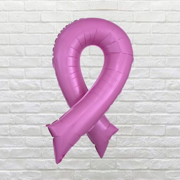 Pink Ribbon Balloon