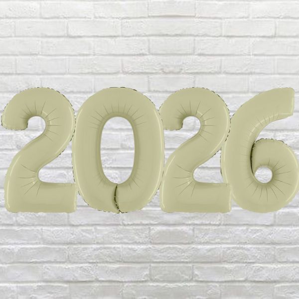 Olive Green 2026 Inflated Number Package