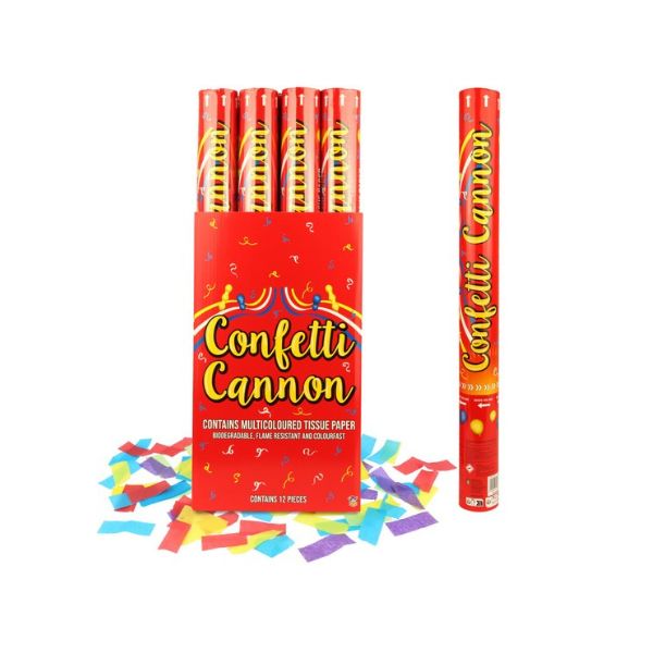 MultiColour Paper Confetti Cannon 80cm