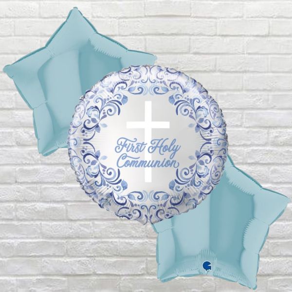 First Holy Communion Blue Bouquet