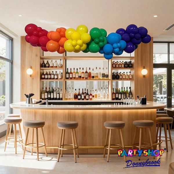 Inflated Organic Balloon Garland (2m)