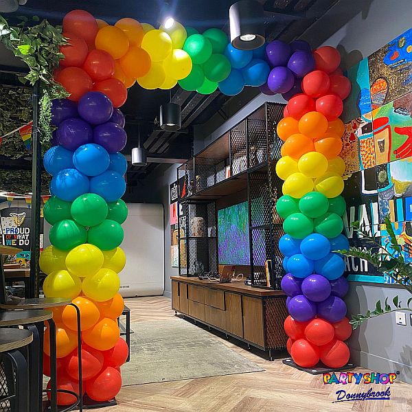 Square Pride Balloon Arch (2.4m)
